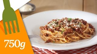 Spaghetti à la bolognaise  750g [upl. by Lisabet]