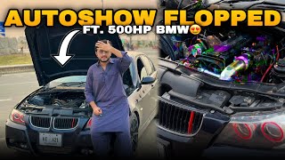 500HP Bmw E90 🔥 Most Flopped AutoShow 😓 Insane Acceleration 🫨 [upl. by Linnea]