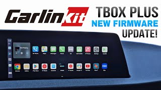 NEW Features in Latest Carlinkit Tbox Plus Firmware Update EVERYTHING You Need to Know [upl. by Brownley]