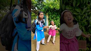 Ai bondhu ai dujon school ti jayi 🤣 funny short viralvideo subscribe [upl. by Wheaton]