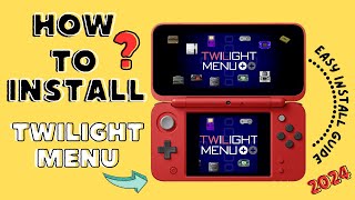 How To Install Twilight Menu In Nintendo 3DS Or 2DS XL [upl. by Lyrred]