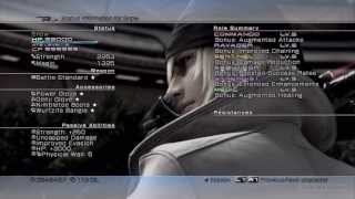 Final Fantasy XIII  Adamant Bangle Upgrade Wurtzite Bangle Full Level Improved [upl. by Mariken257]