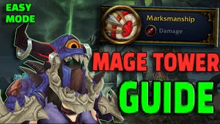 Marksmanship Hunter  Mage Tower Guide  Legion Timewalking [upl. by Brigham486]