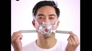 AirFit F30 CPAP Full Face Mask by Resmed Mask Fitting amp Leak Management [upl. by Cohin]