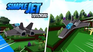 Simple Jet Tutorial  Build a Boat For Treasure [upl. by Tadd]