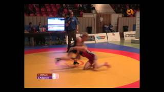 Brottning SM 2013  Sofia Mattson vs Lisa Holgersson [upl. by Zenas310]