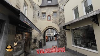 Valkenburg Walking Tour 4K Ultra HD [upl. by Annoel]