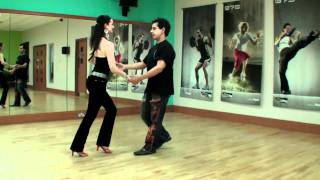 Beginners Salsa Steps amp Basic Turns to Slow Salsa Music  From Salsa Beginners lessons video [upl. by Meletius215]