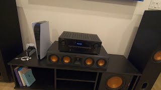 Denon AVRX1800H AV Receiver Unboxing Install and Initial Thoughts [upl. by Setsero]