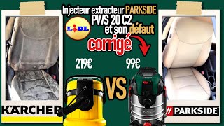 LIDL INJECTEUR EXTRACTEUR PARKSIDE ET SON DEFAUT [upl. by Gaylene812]