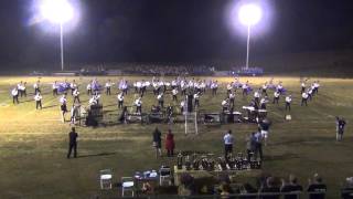 North Warren Regional Marching Band  Home Show  October 5 2013 [upl. by Blondie]