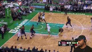 CAVS VS CELTICS GAME 1 REACTION  MAy 17 2017 [upl. by Dumah]