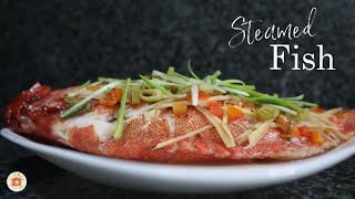 How to cook STEAMED FISH everytime  Steamed Lapu Lapu [upl. by Nomaid]