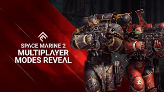 Space Marine 2  Multiplayer Modes Reveal Trailer [upl. by Smitty]