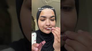 NYX BUTTER GLOSS lipstick makeup p [upl. by Okoyik]