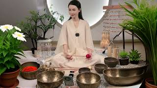 ASMR Tibetan Singing Bowl Experience for Ultimate Relaxation [upl. by Ojiram386]