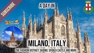 A Day in Milan From Fashion District to Historic Landmarks  Milan Travel Vlog [upl. by Novaat]