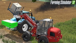 farming simulator 17 apport dazote dans nos champsavec la team [upl. by Suciram668]