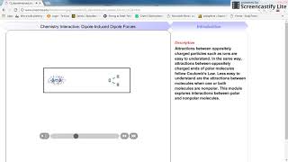 Dipole  Induced dipole forces of attraction [upl. by Ahtivak]