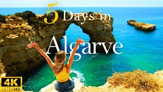 How to Spend 5 Days in ALGARVE Portugal  Insider Tips for 5 AMAZING Days [upl. by Tressia]