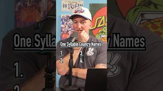 Name The 4 Countries With One Syllable Can You Do It shorts country world guessinggame trivia [upl. by Yrffoeg]