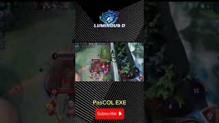 Kerandoman Pascol  WTF MOMENT ML EXE LOL mobilelegends pascol [upl. by Schlosser909]