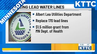 Albert Lea working to replace lead water lines [upl. by Pedersen14]