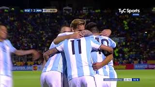 Ecuador Vs Argentina 13  Eliminatorias Rusia 2018 [upl. by Moia563]