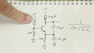 1711 Colpitts Oscillator [upl. by Trebbor]