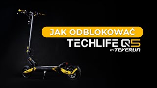 Jak odblokować hulajnogę elektryczną Q5 bez przecięcia kabla  Mobiwaypl [upl. by Viridi]