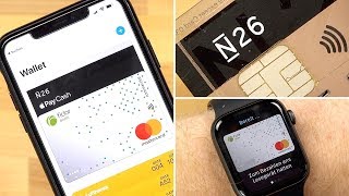 Apple Pay ab JETZT in Deutschland verfügbar Einrichten einer N26 amp Fidor Kreditkarte Anleitung [upl. by Janene584]