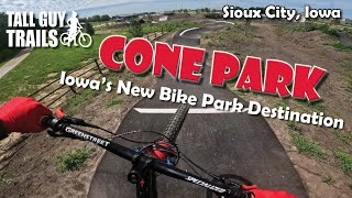 Cone Park  Sioux City Iowa Mountain Bike Park [upl. by Anwahsat664]