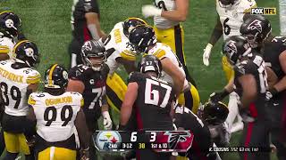 Bijan Robinson Highlights Vs Steelers Week 1 2024 [upl. by Koenraad447]