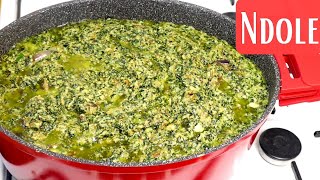 How To Cook Ndole Cameroonian Food  Very Detailed Ndole Recipe [upl. by Aileon62]