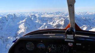 Austria Mountain Flying  On top of the world [upl. by Annaes]