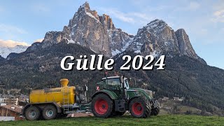 Gülle Ausbringung 2024  Landtechnik Südtirol [upl. by Arica]