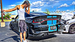 HE CRASHED INTO MY DODGE CHARGER REDEYE JAILBREAK…ITS OVERRR😔 [upl. by Dixie]