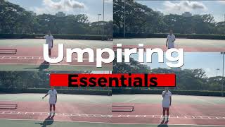 Learn Netball Umpiring  Netball Umpire Essentials [upl. by Caasi]