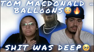 JUST WOW 😱🔥 TOM MACDONALD BALLOONS REACTION🙏🏼 [upl. by Niletak613]