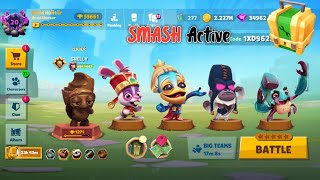 Zooba Squad Shelly Skippy Romeo Bruce Rocky New Smash Active Gameplay [upl. by Meeki946]