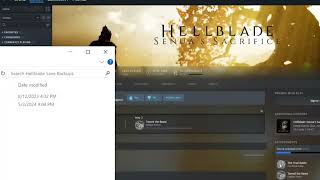 How to Transfer Xbox Game Pass PC Saves to Steam with Hellblade Senua’s Sacrifice [upl. by Acirrej]