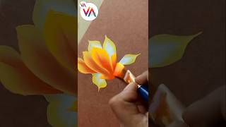 ❗️ How To Paint Magnolia Flowers❓️shorts [upl. by Ain]