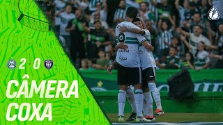 CORITIBA 2 X 0 CIANORTE  PARANAENSE 2024  CÂMERA COXA [upl. by Anegal]