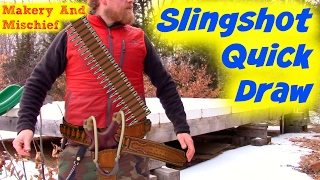 Slingshot Quick Draw Like PfShooter  4 Journey to Beat the Guinness world record with a slingshot [upl. by Nylear523]