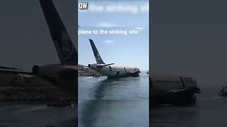 Sinking Plane in the Ocean After Retirement shorts viralshorts shortsfeed [upl. by Lindi]