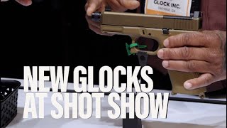 Glock debuted two new pistols at this years SHOT Show [upl. by Robb]