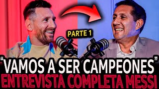 MI REACCIÓN a ENTREVISTA MESSI con VARSKY en CLANK PARTE 1 HOY 2024 [upl. by Dominus728]