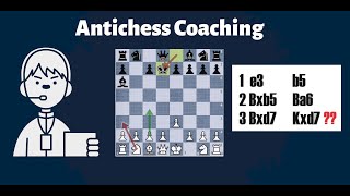 Antichess Coaching  Bosnian Blunder [upl. by Yand653]