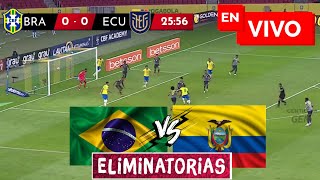 🔴 Brasil vs Ecuador EN VIVO  Eliminatorias [upl. by Yvel]