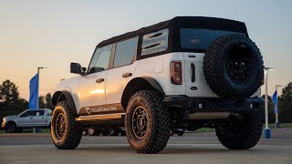 World’s First” Power Deploy Steps for your new Bronco  Rock Sliders [upl. by Isador]